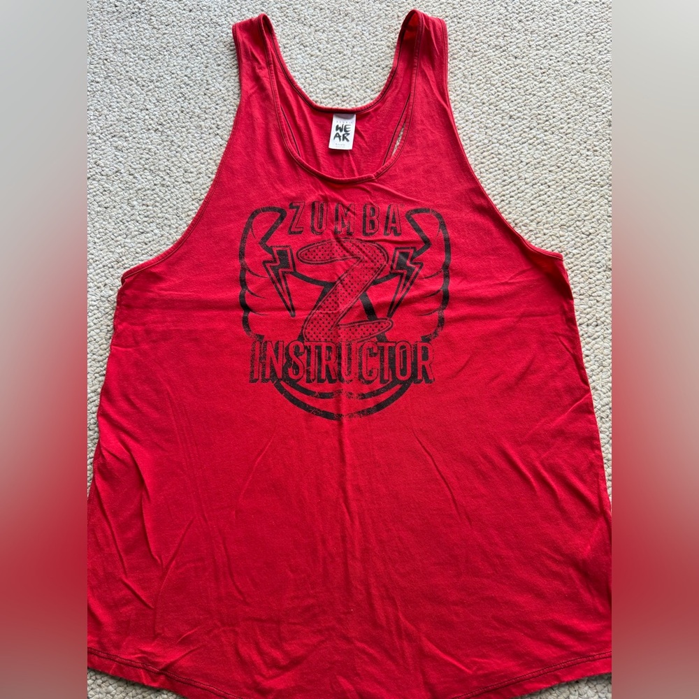 Zumba Fitness Vibrant Red Tee